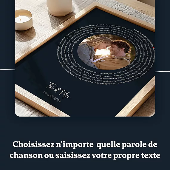FR_03_Toi-et-moi-Lyrics-de-chanson-Affiche-personnalisée-PHOTO