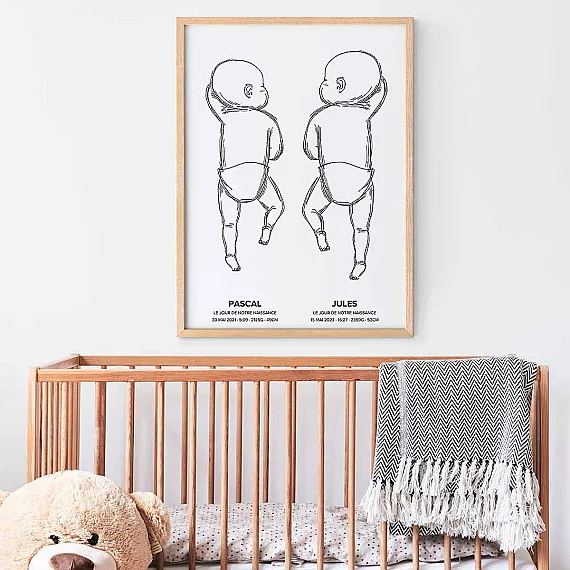 cadeau naissance jumeaux