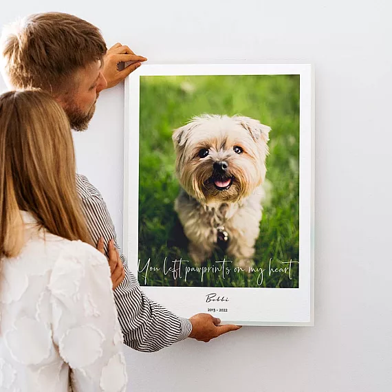 pet memorial print