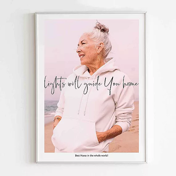 personalized photo gift for grandma