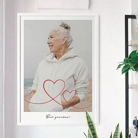 custom photo gift for grandma