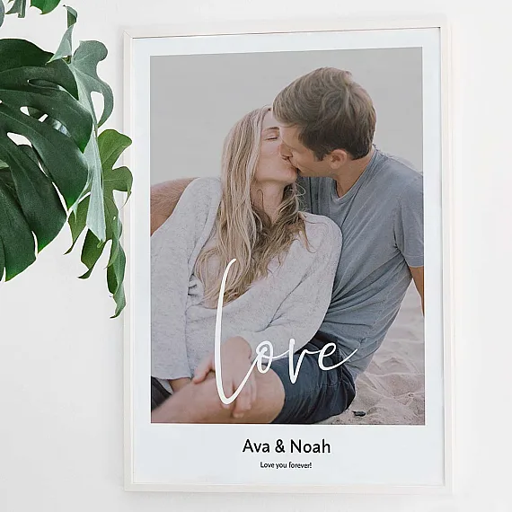 love photo wall art