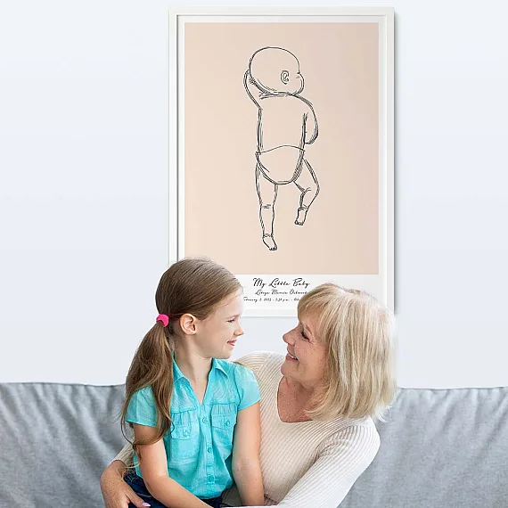 my little baby poster