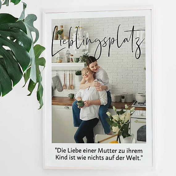 Fotogeschenk für Mama Positive Prints