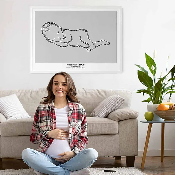 plakat dziecka moje maleństwo
