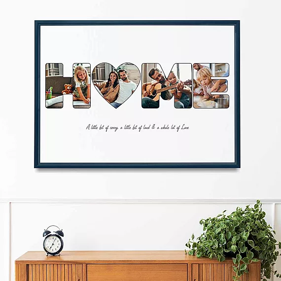 Custom Letter Photo Collage