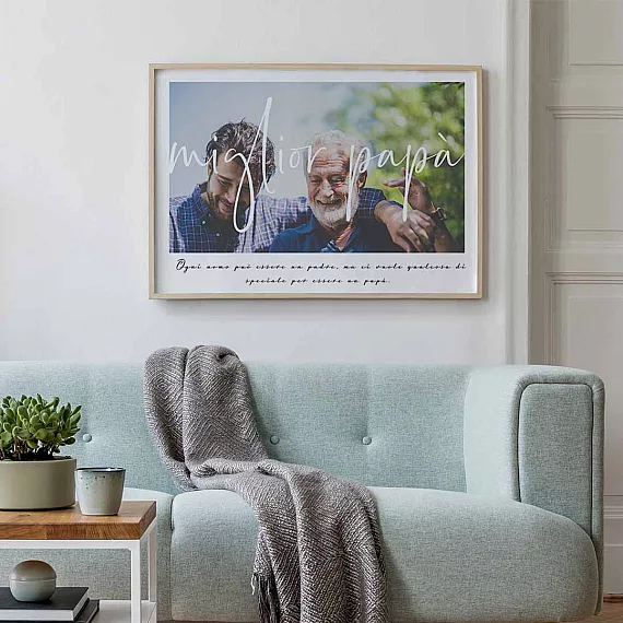 Foto Regalo per il Papà poster
