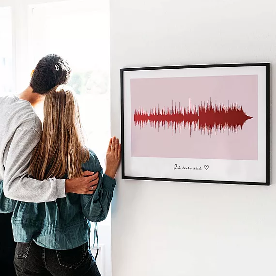 Ich liebe dich Kunst Positive Prints