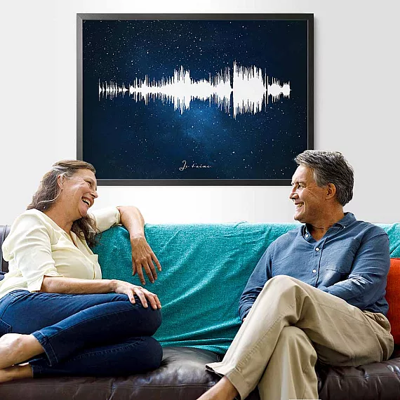 Art d'Onde Sonore Je T'Aime Positive Prints