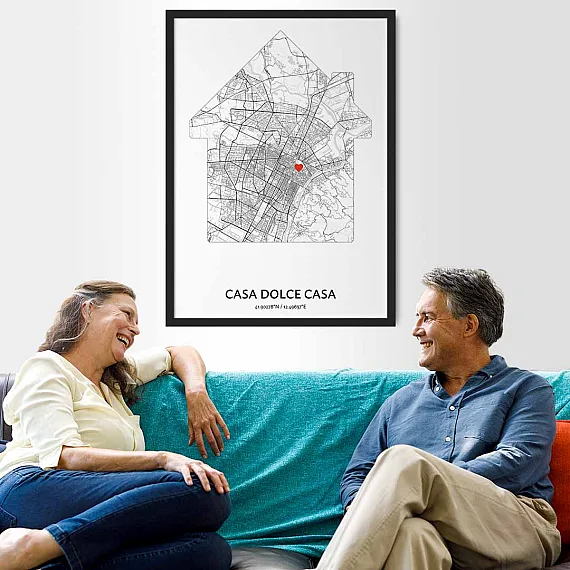 Mappa della casa dei Genitori