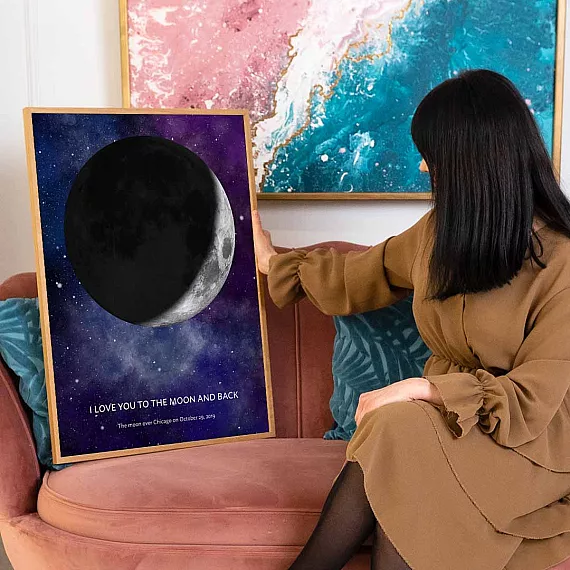 moon print