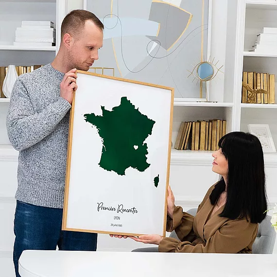 Carte aquarelle personnalisée