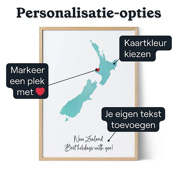Aangepaste aquarelkaart