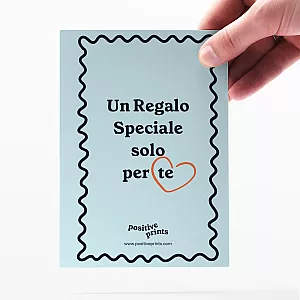 Gift Card — stampa artistica personalizzata