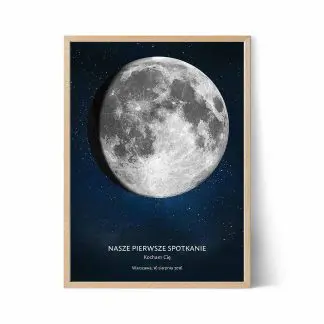 plakat księżyc