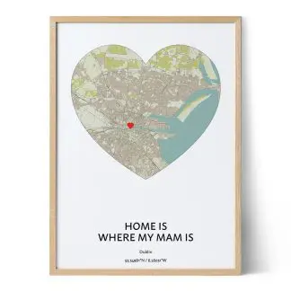 Home Is Where My Mam Is Map