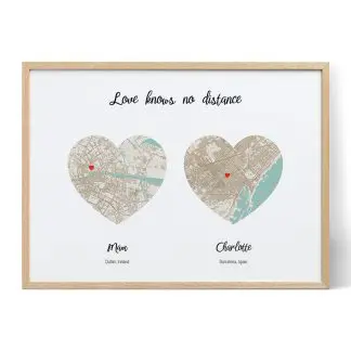 Love Knows No Distance Map for Mam