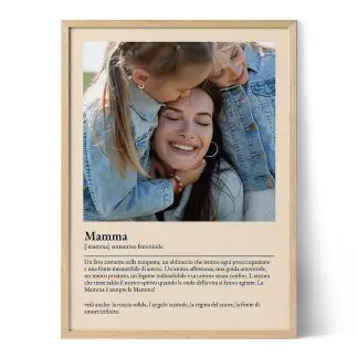 Poster Definizione di Mamma