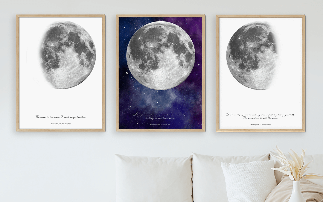 Born on a Full Moon What Does It Mean? Positive Prints