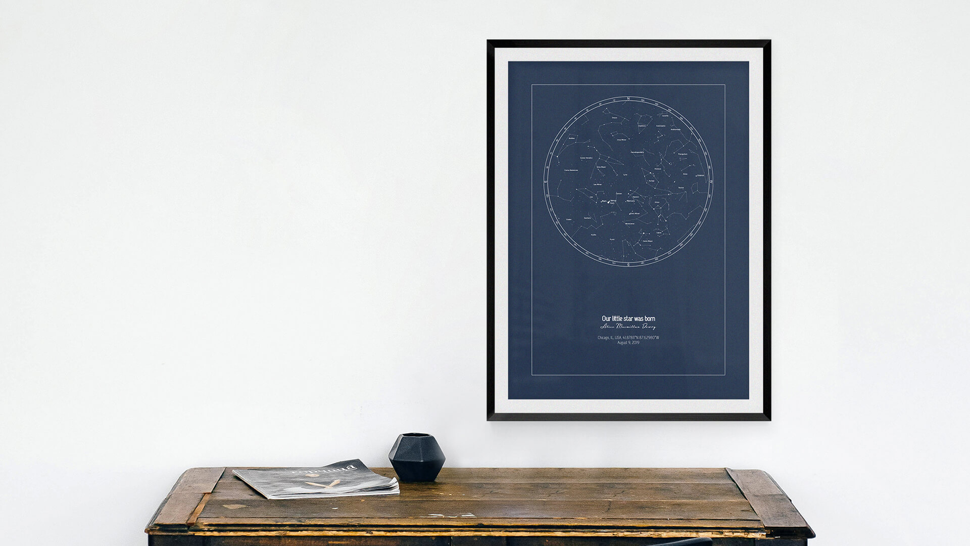 How To Create Your Own Star Map Online Positive Prints