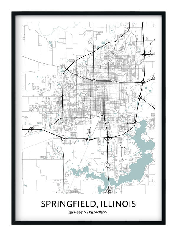 Springfield Illinois poster
