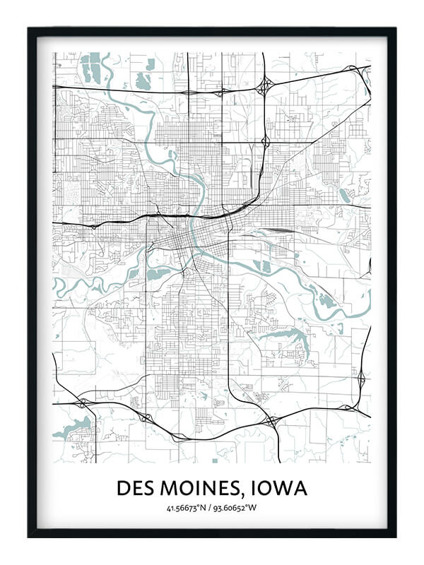 Des Moines poster