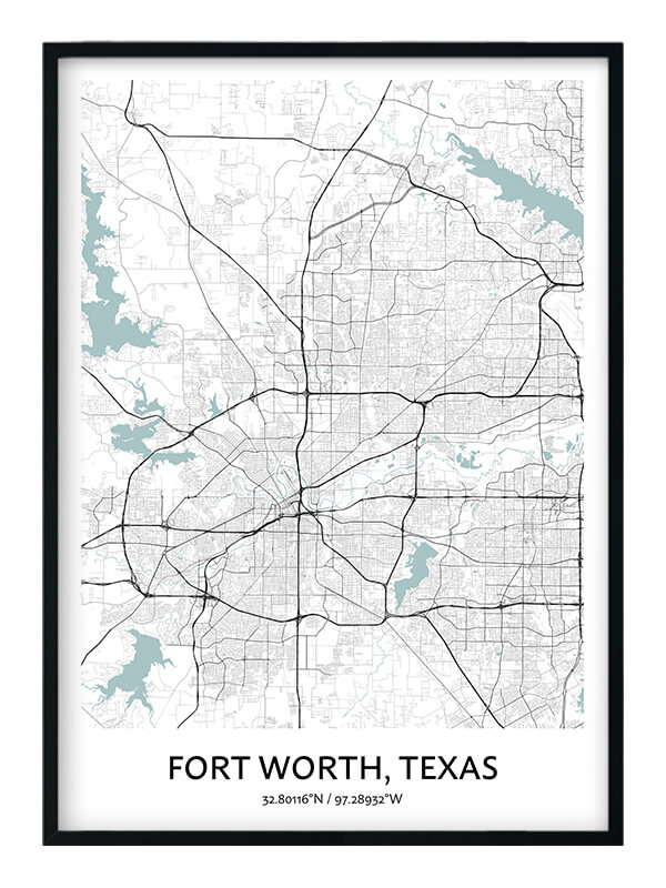 Fort Worth poster