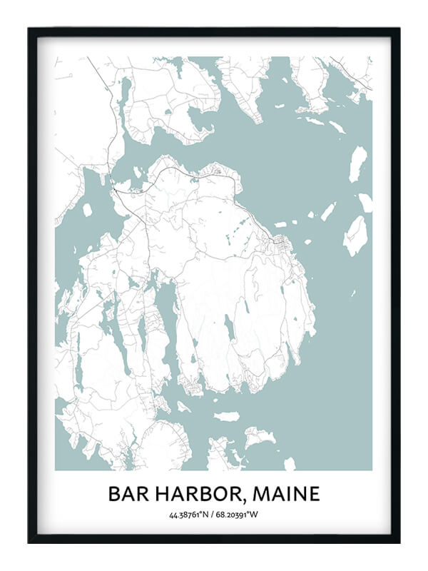 Bar Harbor poster