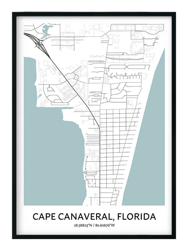 Cape Canaveral poster
