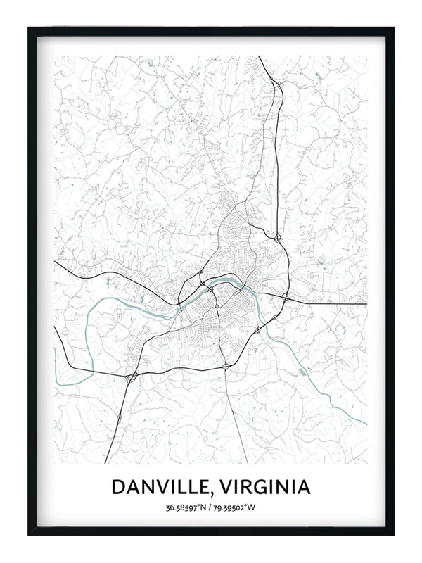 Danville Virginia poster