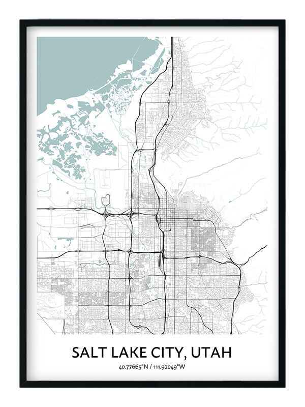 Salt Lake City poster
