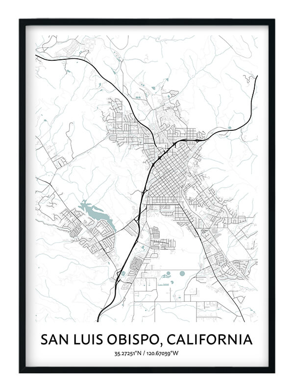 Five Cities Map - San Luis Obispo County - PDF, editable, royalty free –  Otto Maps