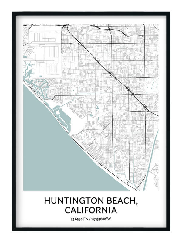 Huntington Beach poster