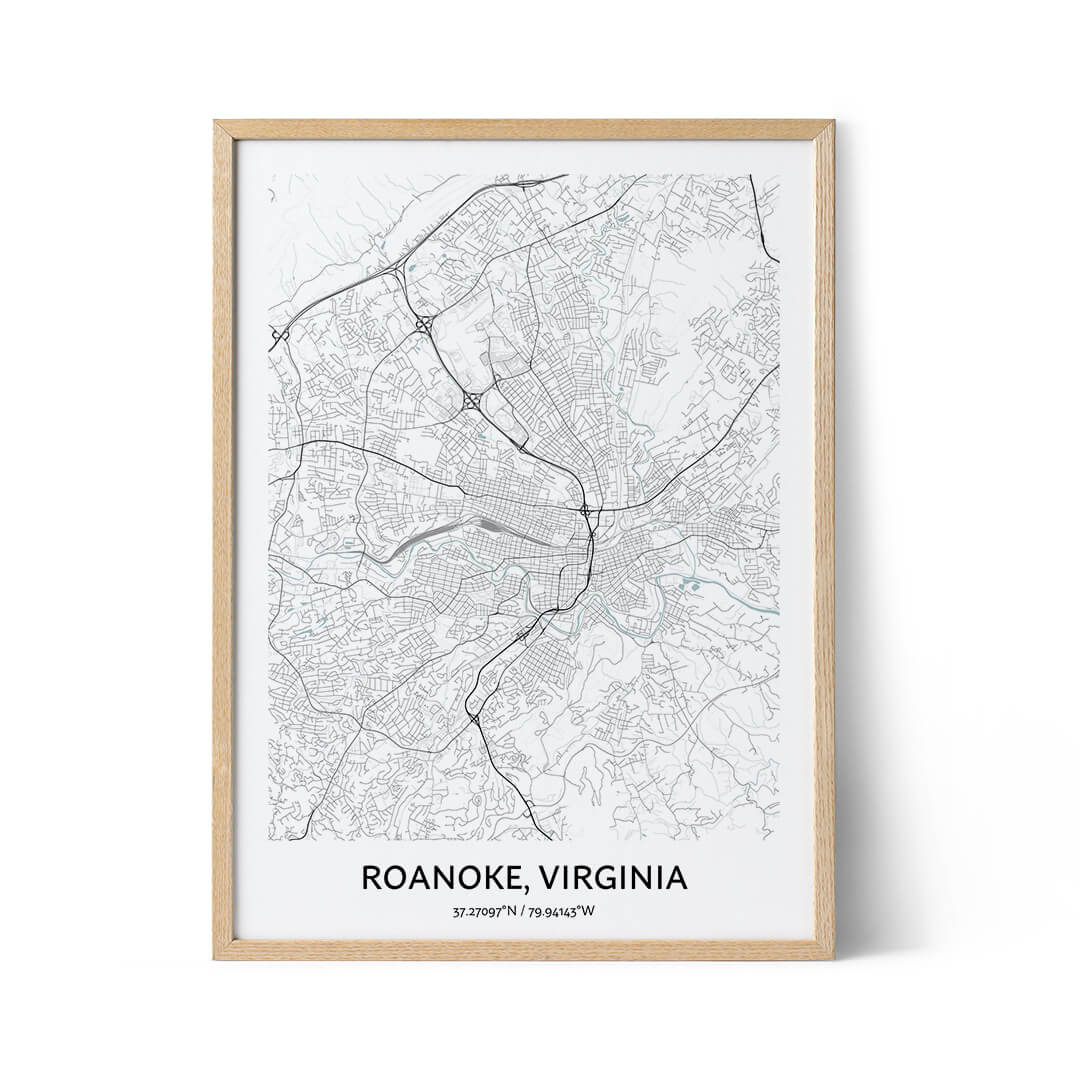 Roanoke Map