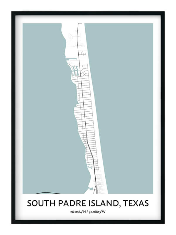 South Padre Island poster