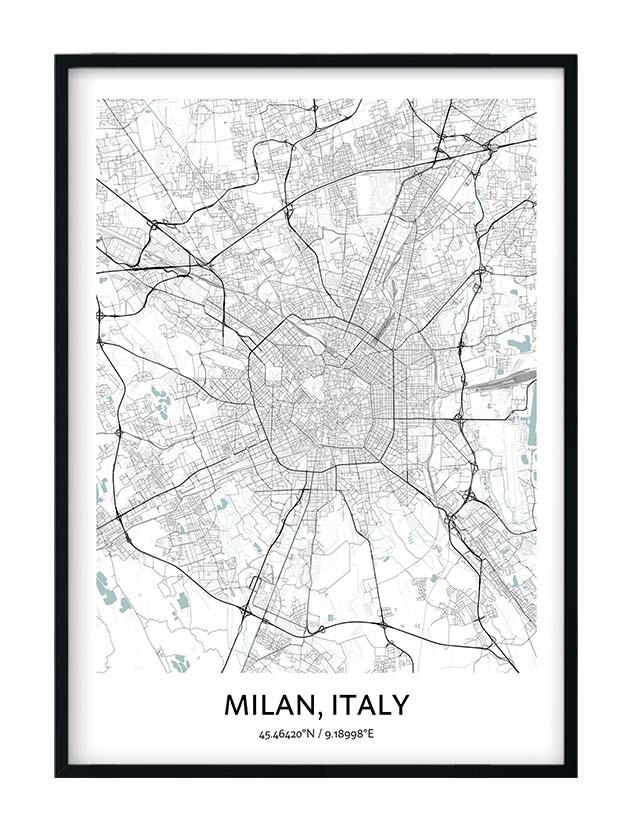 Milan poster