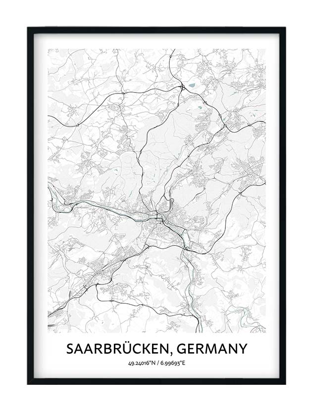 Saarbrucken poster