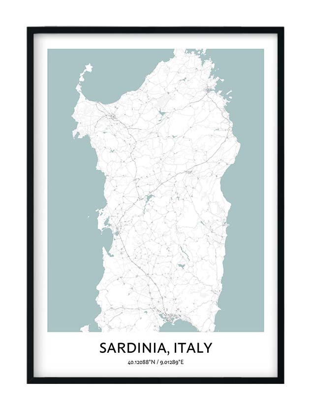 Sardinia poster
