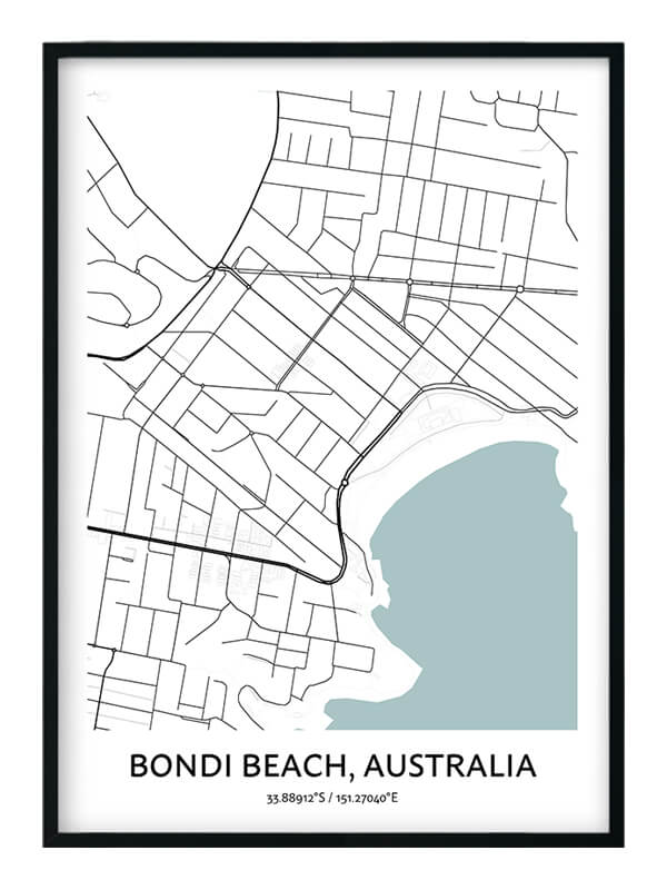 Bondi Beach poster