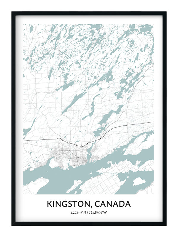 Kingston Canada poster