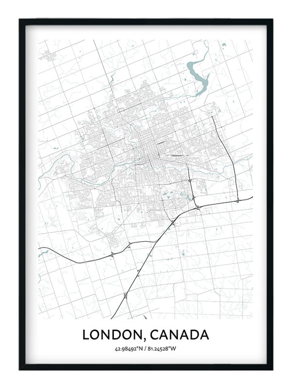 London Canada poster