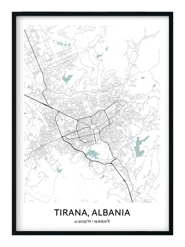 Affisch från Tirana