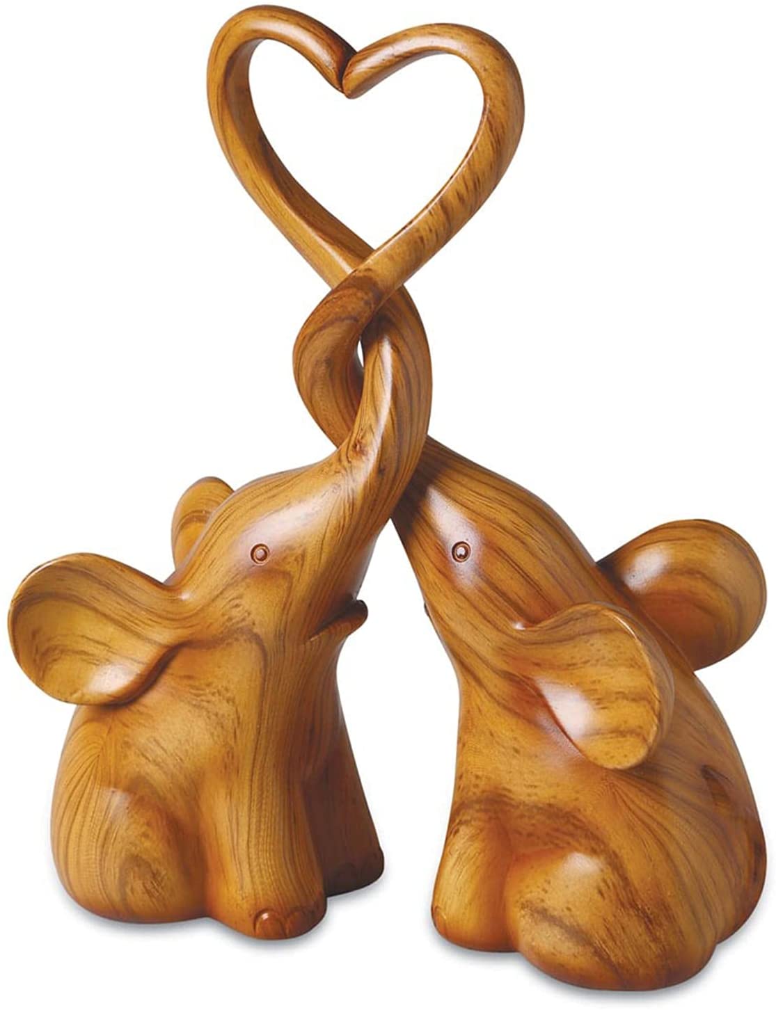 wooden elephants