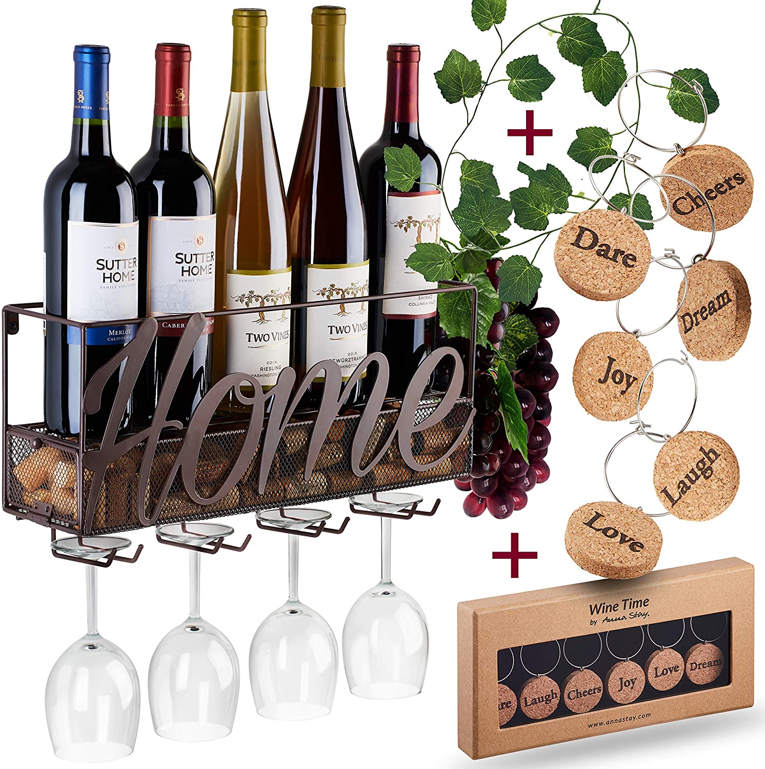 Wall Mounted Wine Rack