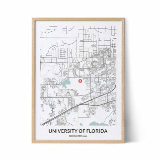 graduation map gift