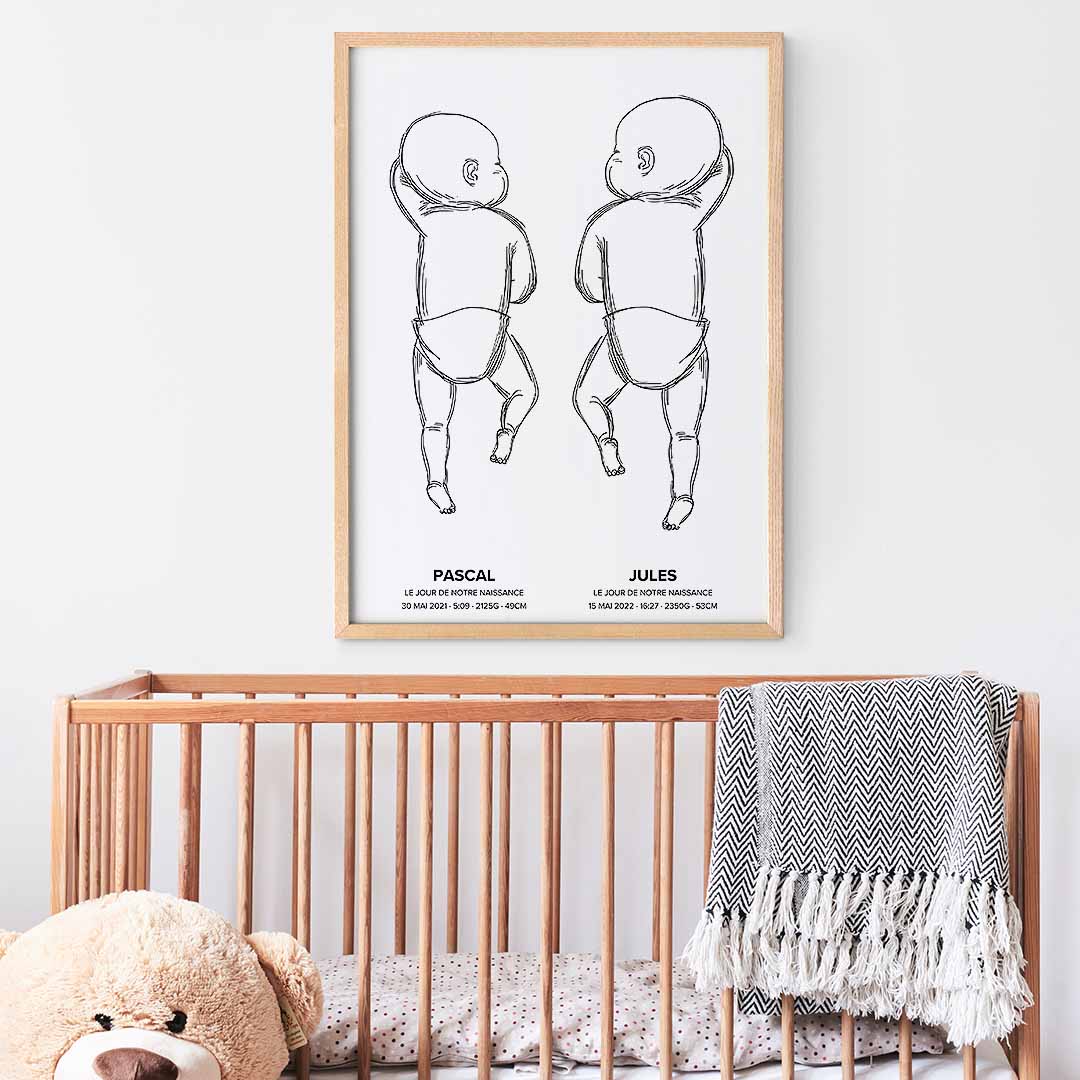 cadeau naissance jumeaux