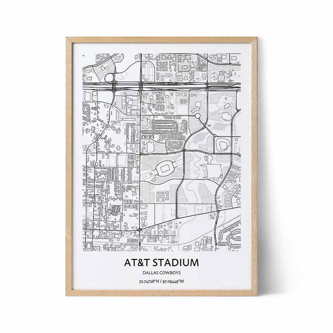 Stadium Maps  AT&T Stadium