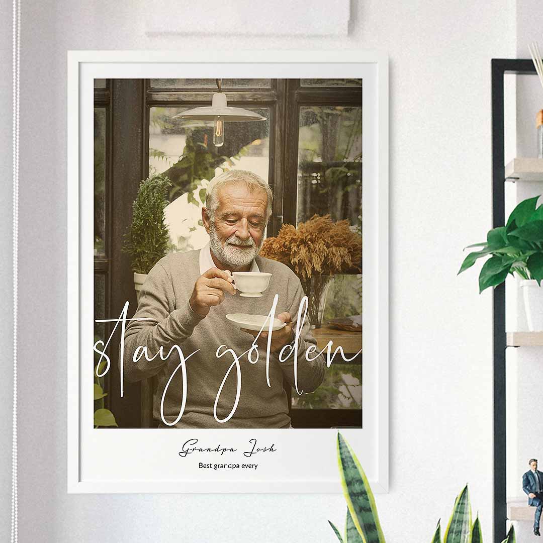 photo gift for grandpa