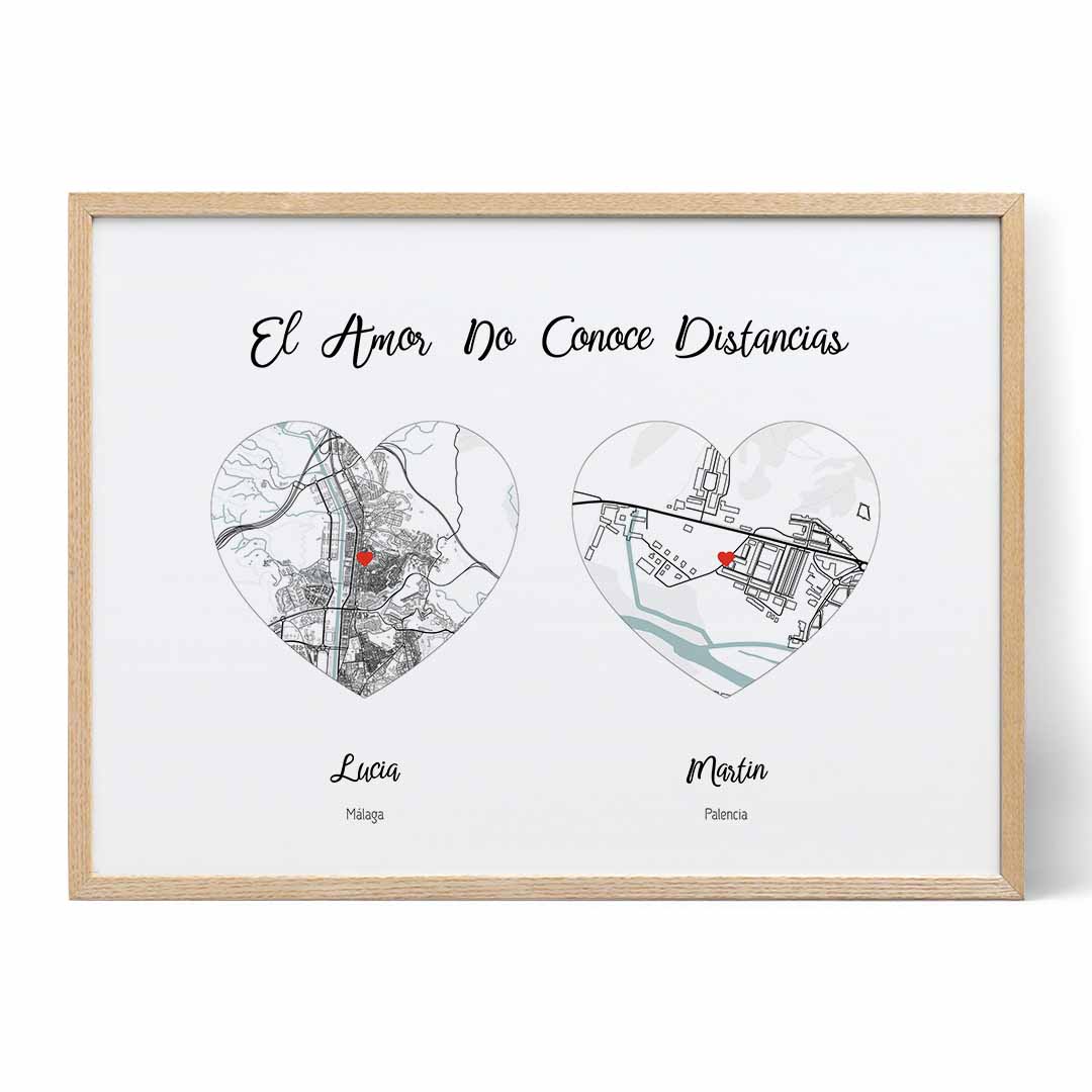 El Amor No Conoce Distancias El Amor No Conoce Distancia Impresión