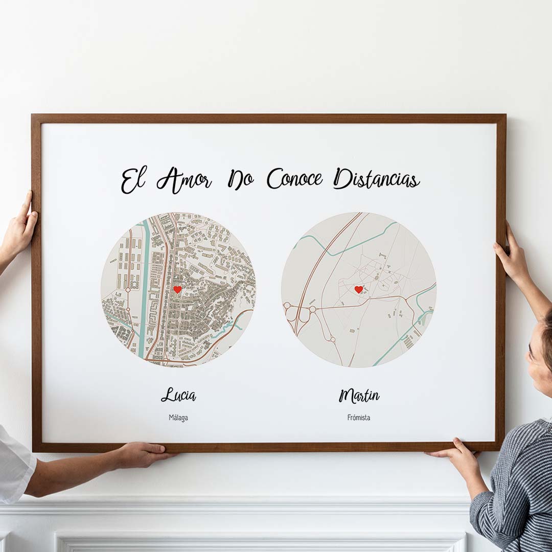 El Amor No Conoce Distancias El Amor No Conoce Distancia Impresión